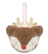 Load image into Gallery viewer, Rockahula Little Reindeer Earmuffs
