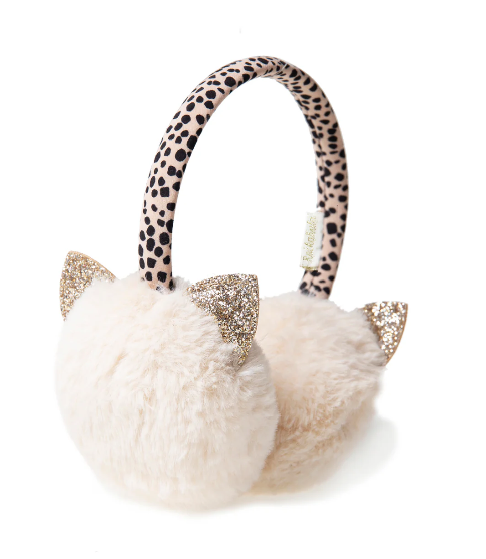 Rockahula Cleo Cat Leopard Earmuffs