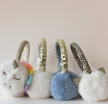 Load image into Gallery viewer, Rockahula Cleo Cat Leopard Earmuffs
