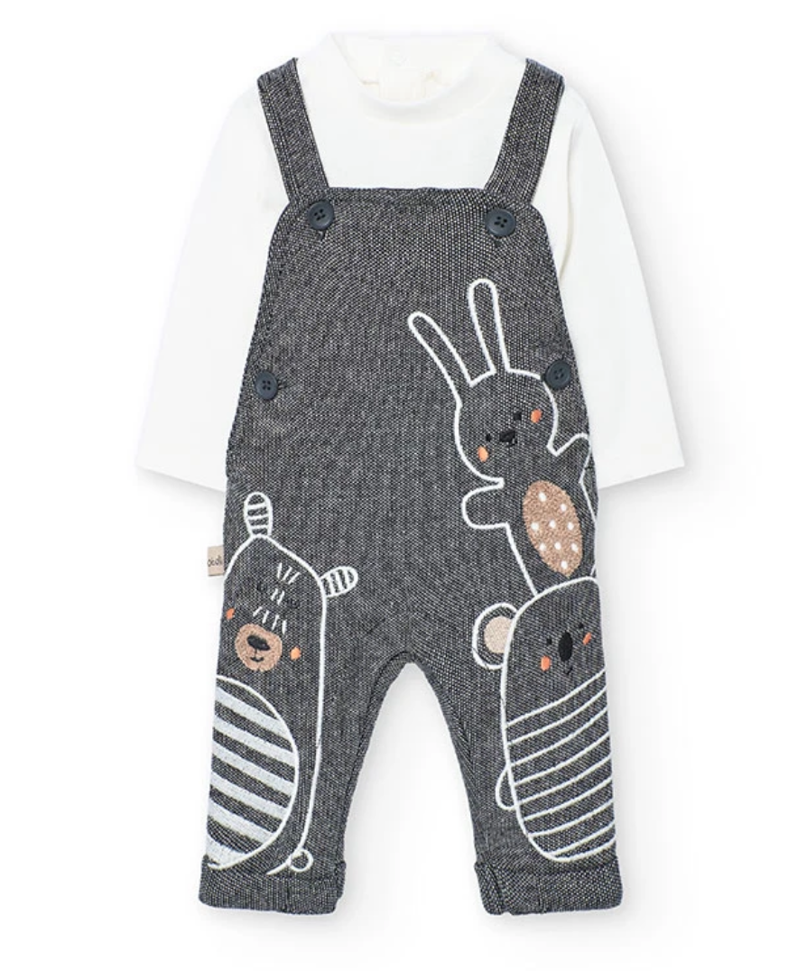 Boboli Animal Overall and Tee