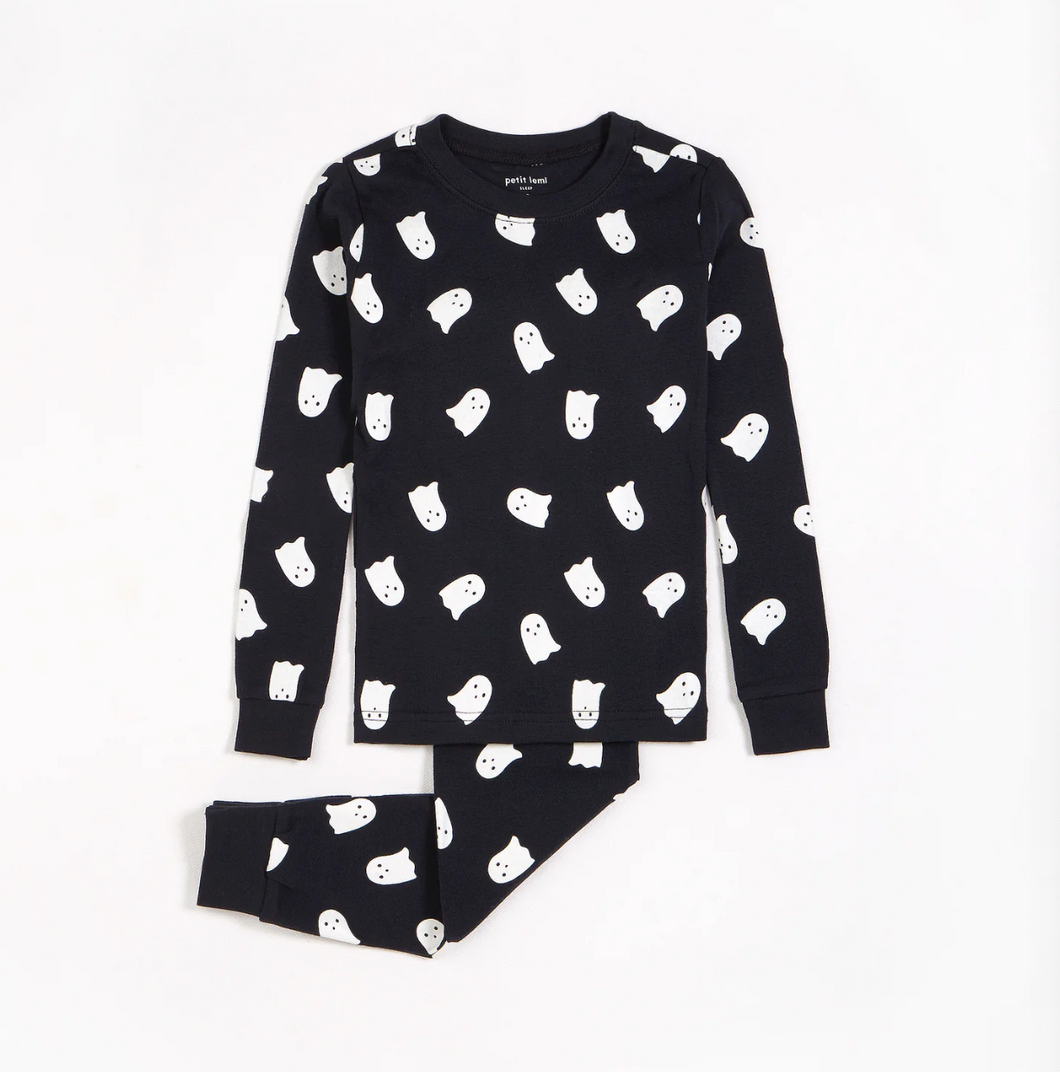 Petit Lem Ghosts Glow in the Dark Pyjamas