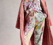Load image into Gallery viewer, White Stuff UK Nina PJ Set Green Multi
