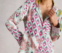 Load image into Gallery viewer, White Stuff UK Nina PJ Set Green Multi
