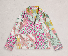 Load image into Gallery viewer, White Stuff UK Nina PJ Set Green Multi
