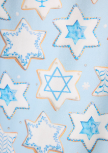 PJ Salvage You Had Me At Shalom Cookie Print PJ Set