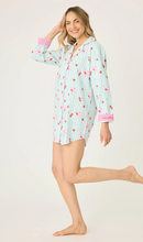 Load image into Gallery viewer, PJ Salvage Ma Cherie Flannel Nightshirt
