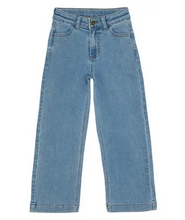 Load image into Gallery viewer, Minymo Wide Leg Jeans Dusty Blue
