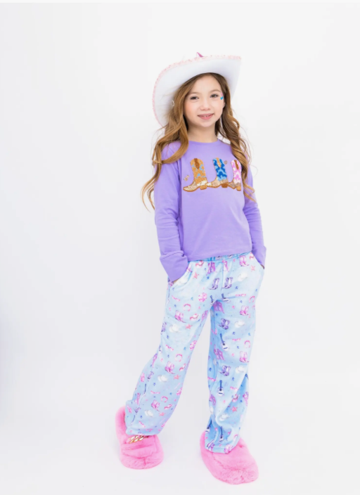 Wild West Plush Lounge Pant