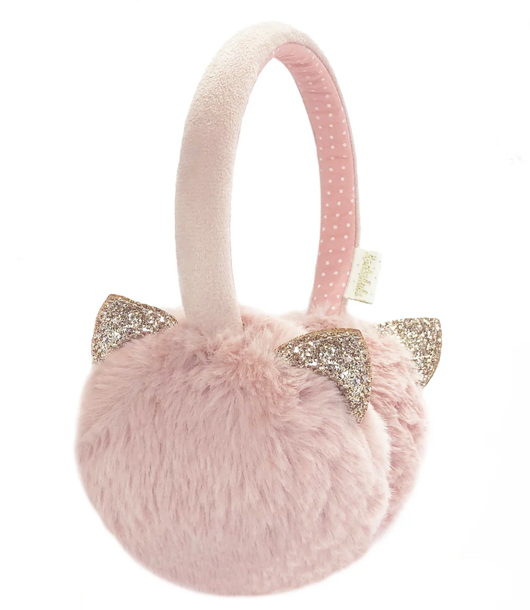 Rockahula Glitter Cat Earmuffs Pink