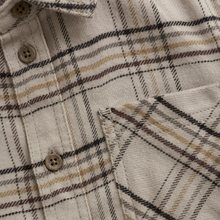 Load image into Gallery viewer, Minymo Check Flannel Shirt Oxford Tan
