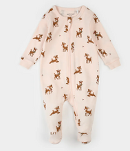Load image into Gallery viewer, Petit Lem Reindeer Print Sleeper
