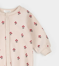 Load image into Gallery viewer, Petit Lem Velour Winterberry Print Sleeper
