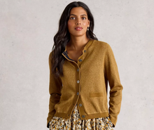 Load image into Gallery viewer, White Stuff UK Charlotte Sparkle Cardi Dark Chartreuse

