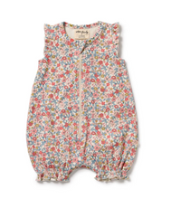 Load image into Gallery viewer, Wilson and Frenchy Summer Bloom Ruffle Shortie Playsuit
