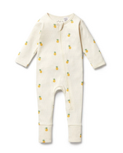 Load image into Gallery viewer, Wilson and Frenchy Piney Pals Zip Playsuit

