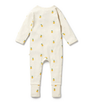 Load image into Gallery viewer, Wilson and Frenchy Piney Pals Zip Playsuit
