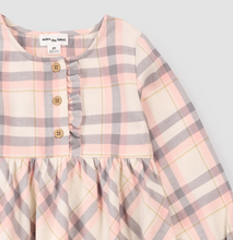 Load image into Gallery viewer, Miles Pink Plaid Flannel Dress
