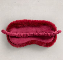 Load image into Gallery viewer, White Stuff UK Faux Fur and Velvet Eye Mask
