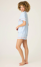 Load image into Gallery viewer, PJ Salvage Lady Luck Stripe PJ Short Set
