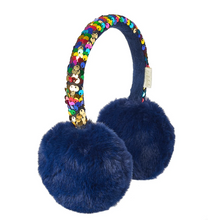 Load image into Gallery viewer, Rockahula Rainbow Sequin Earmuffs
