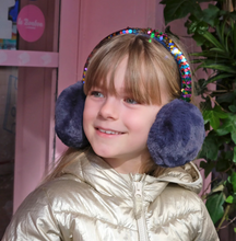 Load image into Gallery viewer, Rockahula Rainbow Sequin Earmuffs
