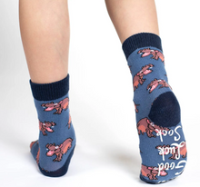Load image into Gallery viewer, Hippopotamus, Crocodile and Dinosaur Socks 3-Pack
