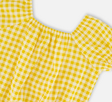 Load image into Gallery viewer, Deux Par Deux Gingham Top

