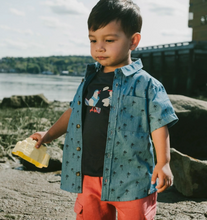 Load image into Gallery viewer, Deux Par Deux Palm Tree Shirt
