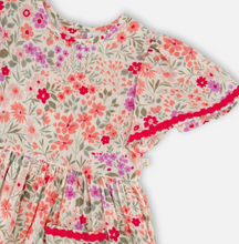 Load image into Gallery viewer, Deux Par Deux Meadow Flowers Dress
