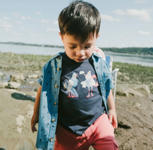 Load image into Gallery viewer, Deux Par Deux Seagull Print Tee
