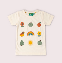 Load image into Gallery viewer, Little Green Radicals Vintage Rainbows Tee
