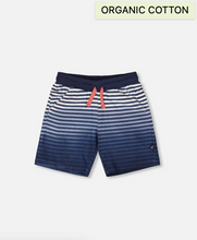 Load image into Gallery viewer, Deux Par Deux Gradient Stripe Shorts
