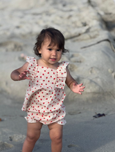 Load image into Gallery viewer, Vignette Ellie Tank and Short Oatmeal Strawberries
