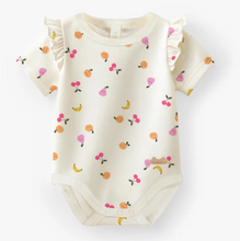 Load image into Gallery viewer, Souris Mini Fruit Print Onesie
