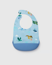 Load image into Gallery viewer, Loulou Lollipop Magical Dragons Silicone Bibs
