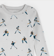 Load image into Gallery viewer, Petit Lem Baseball Player Print Pyjamas
