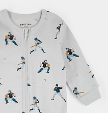 Load image into Gallery viewer, Petit Lem Baseball Print Sleeper
