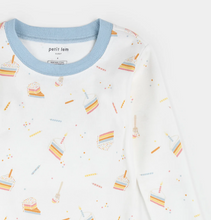 Load image into Gallery viewer, Petit Lem Birthday Cake Print Pyjamas
