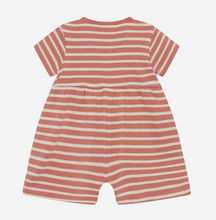 Load image into Gallery viewer, Minymo Stripe Baby Shortie Playsuit
