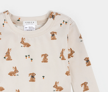 Load image into Gallery viewer, Petit Lem Bunny Print Pyjamas
