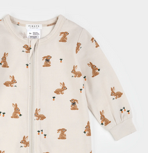 Load image into Gallery viewer, Petit Lem Bunny Print Sleeper
