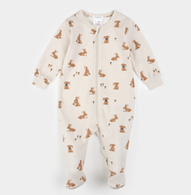 Load image into Gallery viewer, Petit Lem Bunny Print Sleeper
