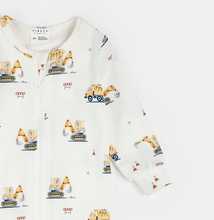 Load image into Gallery viewer, Petit Lem Diggers Print Sleeper
