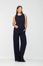 Load image into Gallery viewer, Beddome Fun Tie Top Navy
