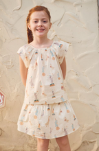 Load image into Gallery viewer, Petite Revery Flutter Top Carnivale
