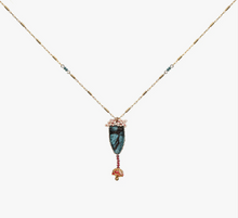 Load image into Gallery viewer, Ayala Bar Summer Skies, Artisan Necklace, Light
