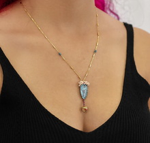 Load image into Gallery viewer, Ayala Bar Summer Skies, Artisan Necklace, Light
