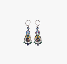 Load image into Gallery viewer, Ayala Bar Candy Twist, Drop Colorful Glass Earrings, Lolly

