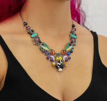 Load image into Gallery viewer, Ayala Bar Candy Twist, Glass Necklace, Peppermint
