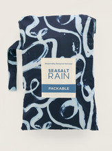 Load image into Gallery viewer, Seasalt Packable Waterproof Jacket Inky Strokes Maritime
